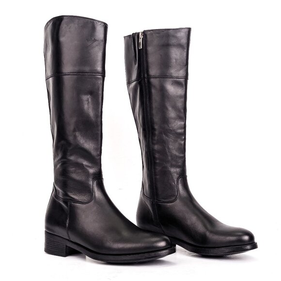 La Canadienne Women Sasha Leather Waterproof Equestrian Riding Tall Boots size 9